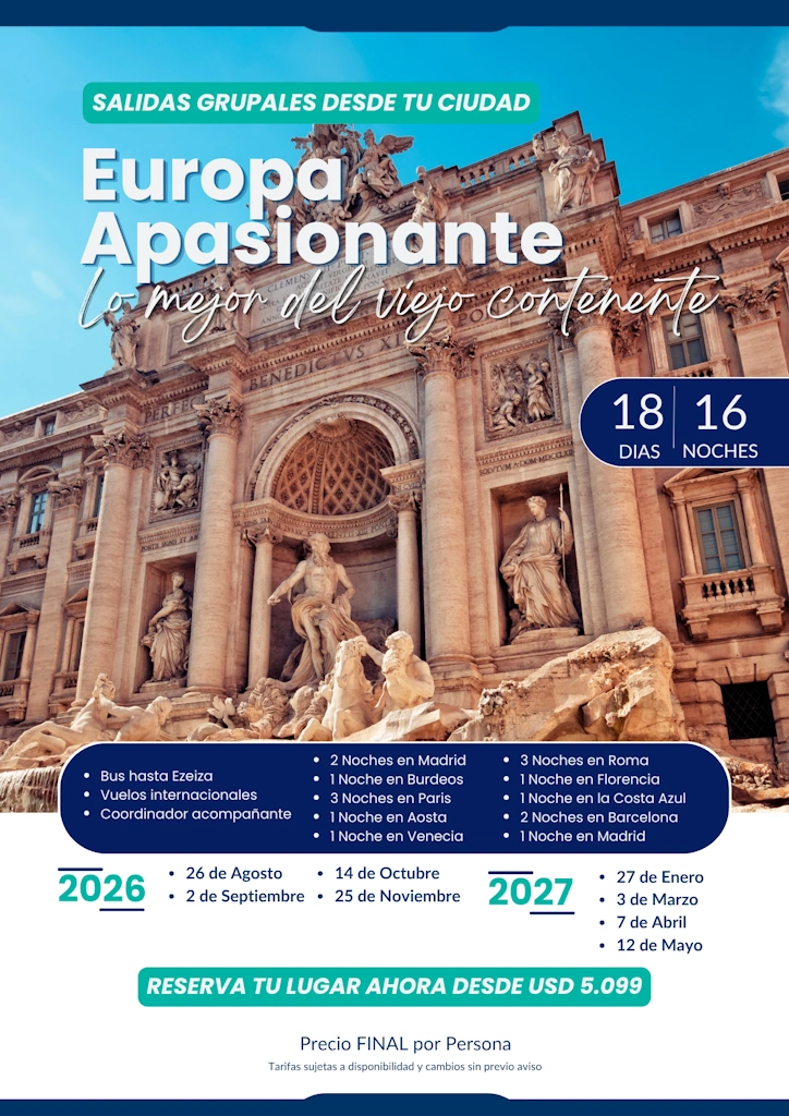 Detalle Europa Apasionante 2027